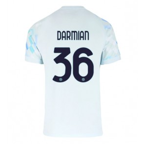 Inter Milan Matteo Darmian #36 Replika Udebanetrøje 2025-26 Kortærmet